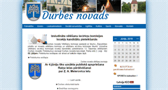 Desktop Screenshot of durbe.lv
